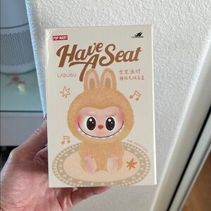 Authentic PopMart Labubu 'Have A Seat' Collectible